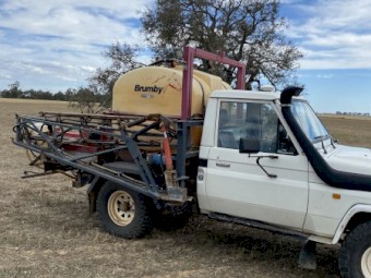 Land Cruiser Spray Rig