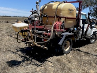 Land Cruiser Spray Rig