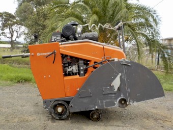 Late model 10/2019 HUSQVARNA FS4800D DIESEL CONCRETE ASPHALT PAVEMENT ROAD SAW