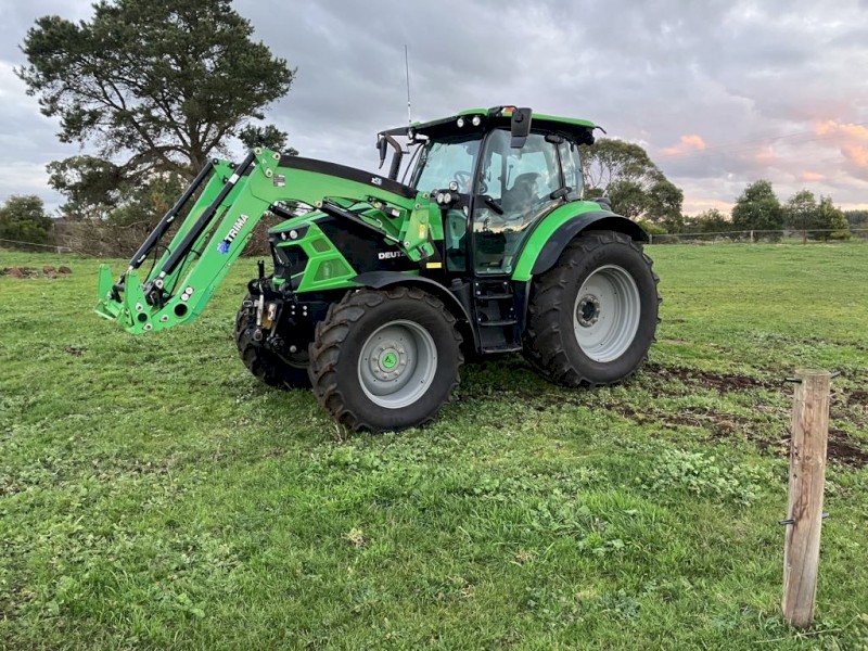2021 Deutz 6140 TTV Tractor with Front Linkage & PTO & Front-End Loader