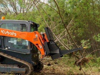 SHRUB PULLER SKID STEER ATTACHMENT