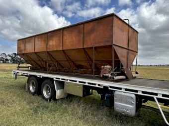 Parks Industries Bulk Grain Bin