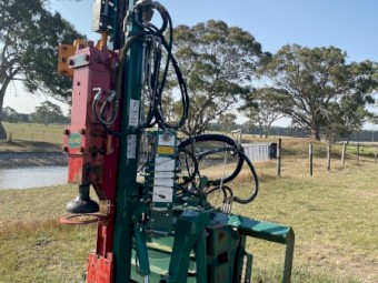 Munro 900 percussion teleset post driver.