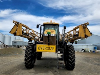 2012 Rogator 1300 SP Boom Sprayer