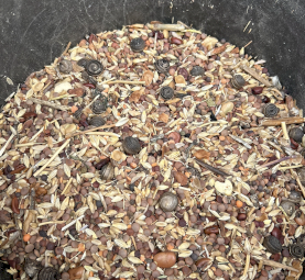 Grain cleaner seconds 