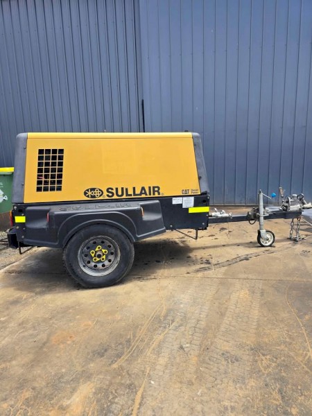 Sullair 185cfm Diesel Screw Compressor