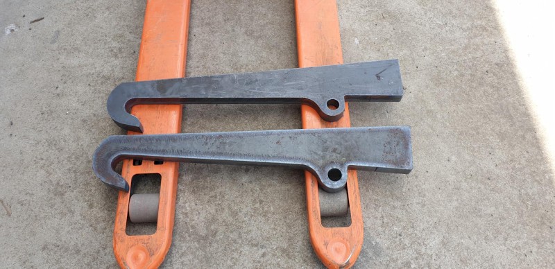 JCB Qfit Lugs / Brackets. Weld on.