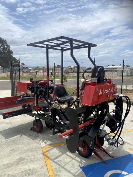 JJ Broch Garlic Harvester/Binder