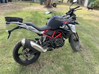 2021 bmw g310gs only 1100kms one owner 