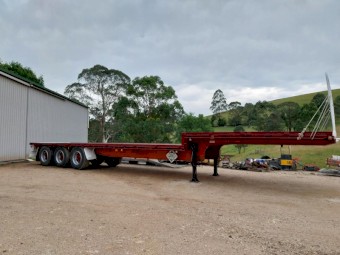 1989 Haulmark Drop Deck Trailer