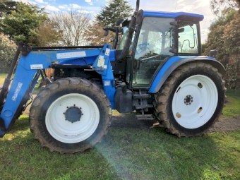 New Holland TS 115 Cropping Rims & Tyres
