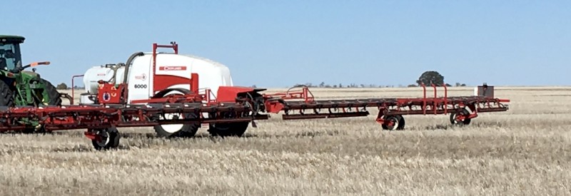 2018 Croplands Weedit 6000L 36m Boom Spray with Spot Tank