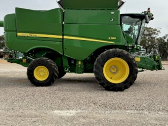 2022 John Deere S780 Anniversary Model Header