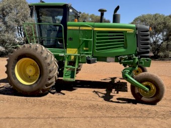 2011 John Deere D450 Windrower