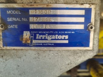2018 Rodney Traveling Irrigator