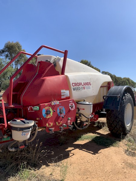 2020 Croplands Weedit 7000l 36m Boom Spray