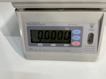 Wedderburn 3000g Bench Scales