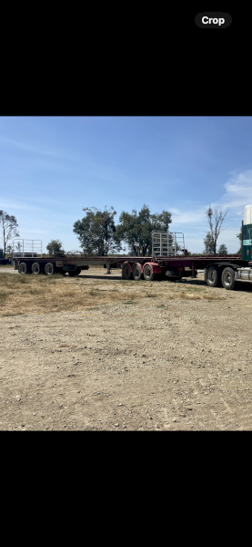 Barker B Double Flat Top Trailers