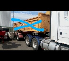 1978 Fruehauf Chassis Tipper