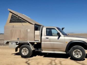 2000 Nissan Patrol Ute and Camper