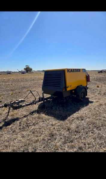 Kaeser M57 200 CFM Diesel Rotary Screw Air Compressor