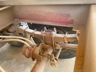 3 axle tipping Dog trailer 