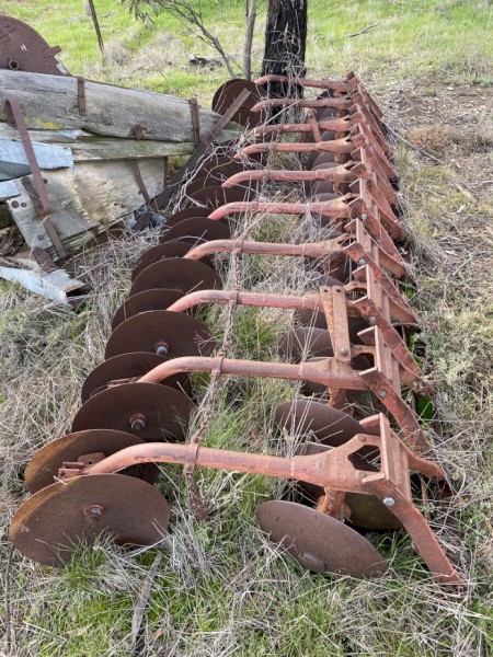 Disc Under Carriage for Combine
