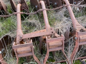 Disc Under Carriage for Combine