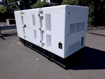 Kusing 125KVA 4 Pole Brushless  Silenced Diesel Generator 3 Phase 415V + ATS