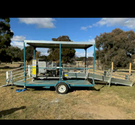 Peak Hill Industries Crutching Trailer