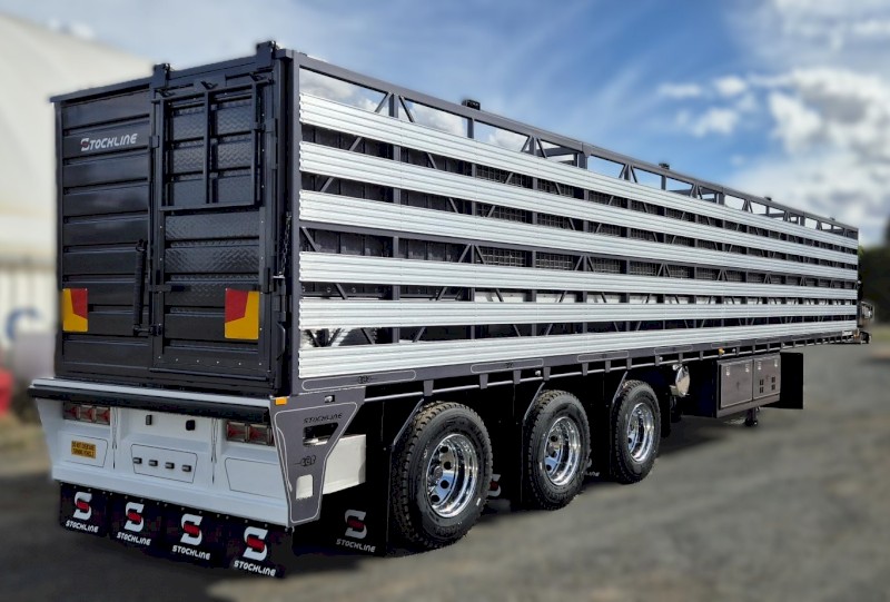 2025 Model 45ft 2x1 Stockline Trailers Sheep1 Crate