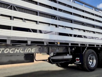 2025 Model 45ft 2x1 Stockline Trailers Sheep1 Crate