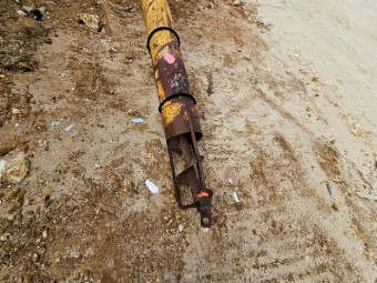 Grain Auger - 230mm Diameter x 12,300mm Long