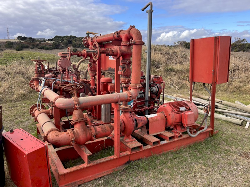 Diesel/Electric Pump Skid