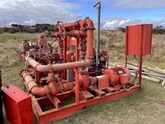 Diesel/Electric Pump Skid