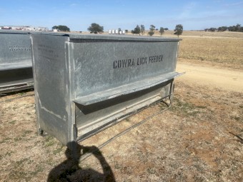 Cowra Lick feeders