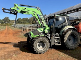 2017 deutz fahr m600 tractor