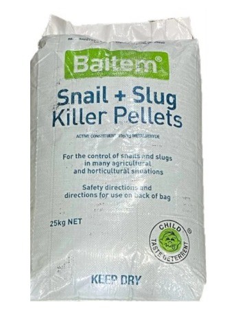 Baitem Snail & Slug Killer Pellets 25kg bags