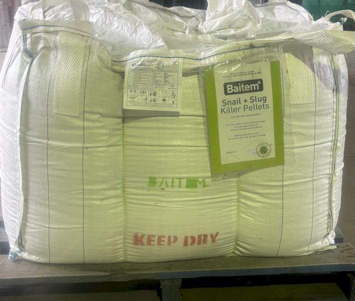Baitem Snail & Slug Killer Pellets 500kg bulka bags