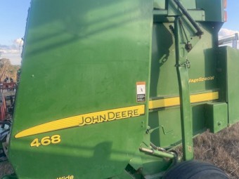 2007 John Deere 468 Silage Special Baler 6432 bales