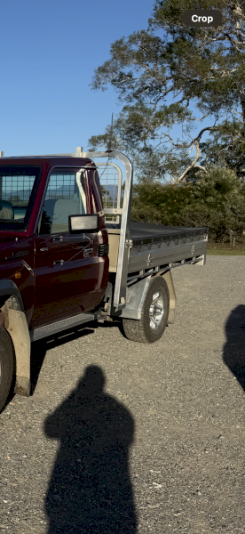 Aluminium Single Can Landcruiser Tray