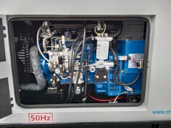 8kVA Silenced Diesel Generator 240V 33Amps