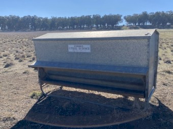 Sheep feeders
