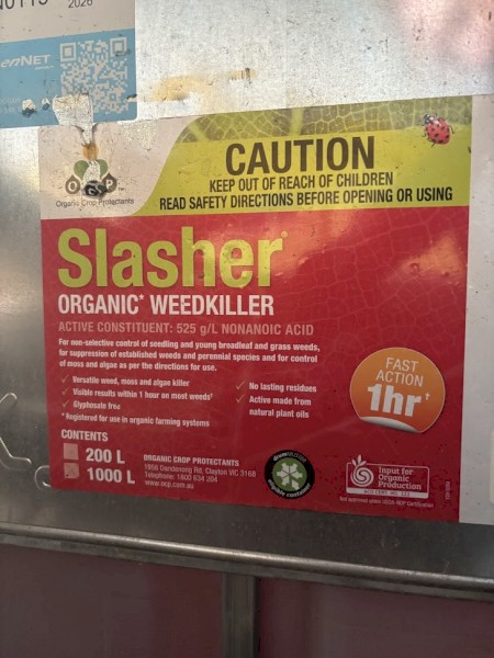 Organic Weedkiller 1600L - Slasher