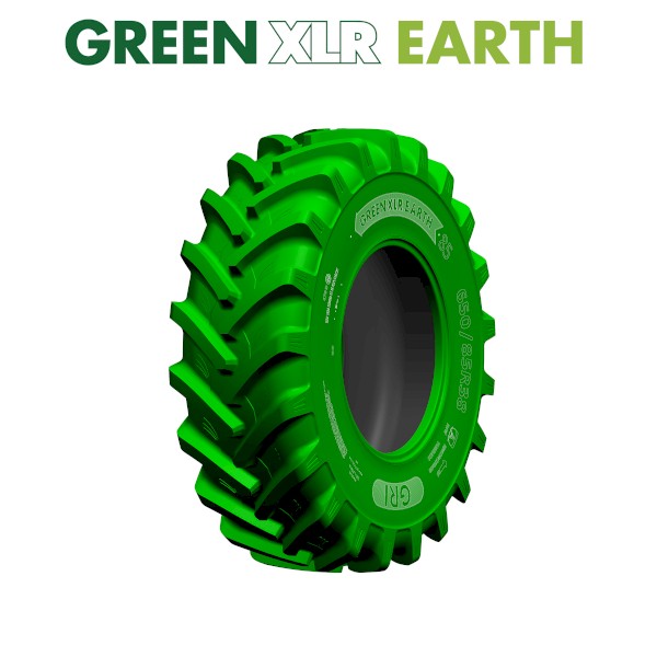 Tractor Tyre R1 Green - GRI 600/70R30 152D/155A8 GRI GREEN XLR EARTH 70 TL-R1W (GREEN COLOUR TYRE)