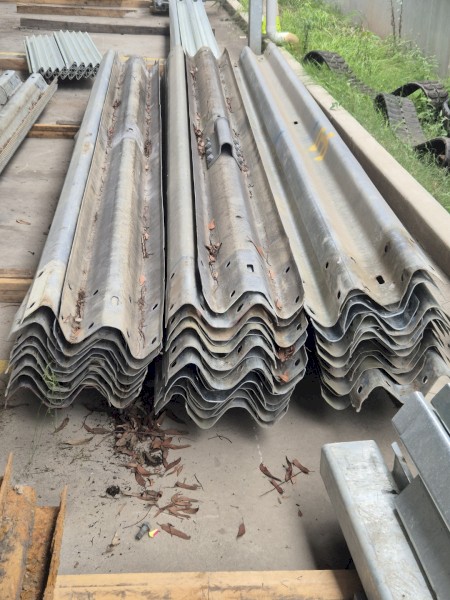 Guardrail and posts 