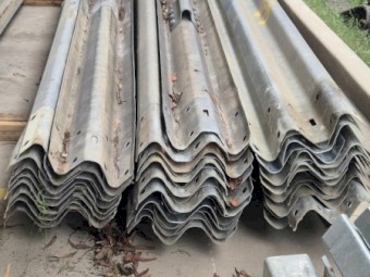 Guardrail and posts 