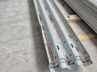 Guardrail and posts 
