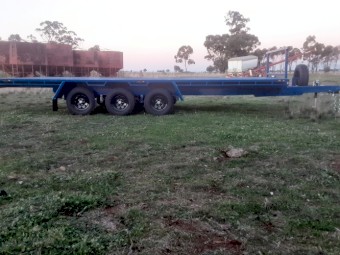 New 4.5-ton flat top trailer 6m x 2.4m 