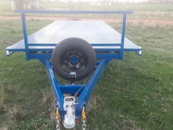 New 4.5-ton flat top trailer 6m x 2.4m 